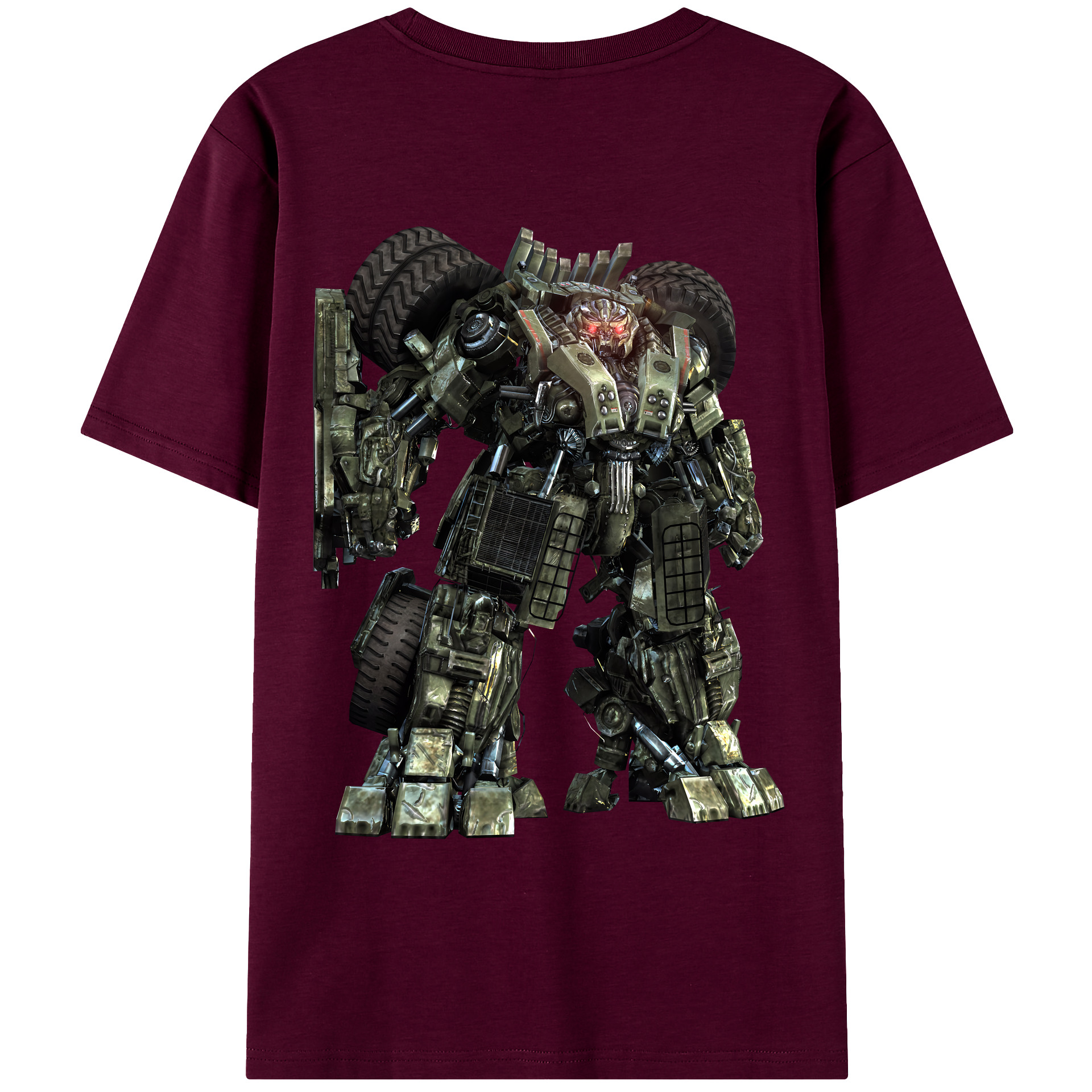 （画像用） Transformers トランスフォーマー レディース半袖Tシャツ(バックプリント)
